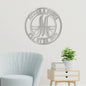 Family Monogrammed Sign Personalized with Names & Established Date | Farmhouse World