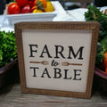 Farm to Table Farmhouse Sign | Farmhouse World