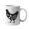 Floral Rooster Mug | Farmhouse World