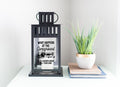 Funny Camping Lantern - Black | Farmhouse World