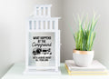 Funny Camping Lantern - White | Farmhouse World