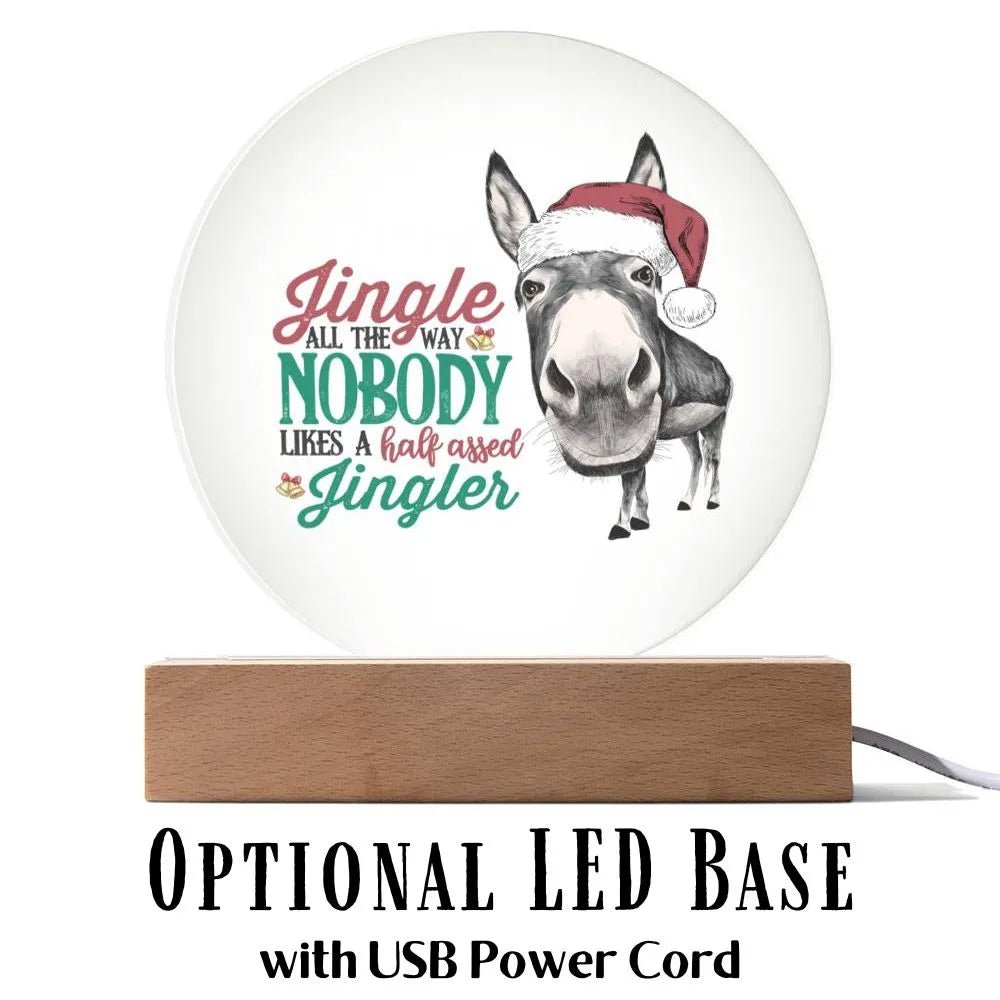 Funny Donkey Christmas Gift Sign | Farmhouse World