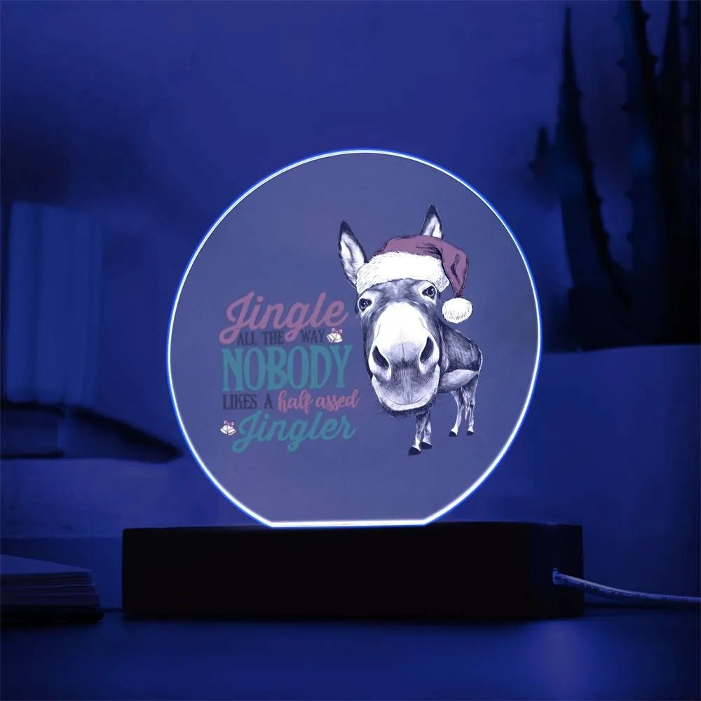 Funny Donkey Christmas Gift Sign | Farmhouse World