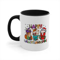 Funny Happy Hallothanksmas Coffee Lover Mug 11oz | Farmhouse World
