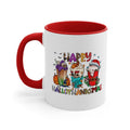 Funny Happy Hallothanksmas Coffee Lover Mug 11oz | Farmhouse World