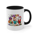 Funny Happy Hallothanksmas Coffee Lover Mug 11oz | Farmhouse World