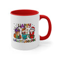 Funny Happy Hallothanksmas Coffee Lover Mug 11oz | Farmhouse World