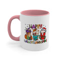 Funny Happy Hallothanksmas Coffee Lover Mug 11oz | Farmhouse World