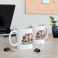Funny Happy Hallothanksmas Coffee Lover Mug White 11oz | Farmhouse World