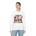 Funny Happy Hallothanksmas Coffee Lover Western Sweatshirt | Farmhouse World
