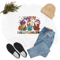 Funny Happy Hallothanksmas Coffee Lover Western Sweatshirt | Farmhouse World