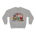 Funny Happy Hallothanksmas Coffee Lover Western Sweatshirt | Farmhouse World