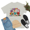 Funny Happy Hallothanksmas Coffee Lover Western Tee | Farmhouse World