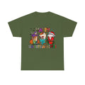 Funny Happy Hallothanksmas Coffee Lover Western Tee | Farmhouse World