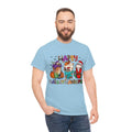 Funny Happy Hallothanksmas Coffee Lover Western Tee | Farmhouse World