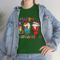 Funny Happy Hallothanksmas Coffee Lover Western Tee | Farmhouse World