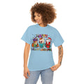 Funny Happy Hallothanksmas Coffee Lover Western Tee | Farmhouse World