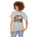 Funny Happy Hallothanksmas Coffee Lover Western Tee | Farmhouse World