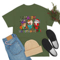 Funny Happy Hallothanksmas Coffee Lover Western Tee | Farmhouse World