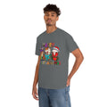 Funny Happy Hallothanksmas Coffee Lover Western Tee | Farmhouse World