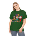 Funny Happy Hallothanksmas Coffee Lover Western Tee | Farmhouse World