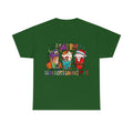 Funny Happy Hallothanksmas Coffee Lover Western Tee | Farmhouse World