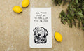 Funny Labrador Retriever Tea Towel | Farmhouse World