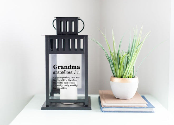 Grandma Lantern - Black | Farmhouse World