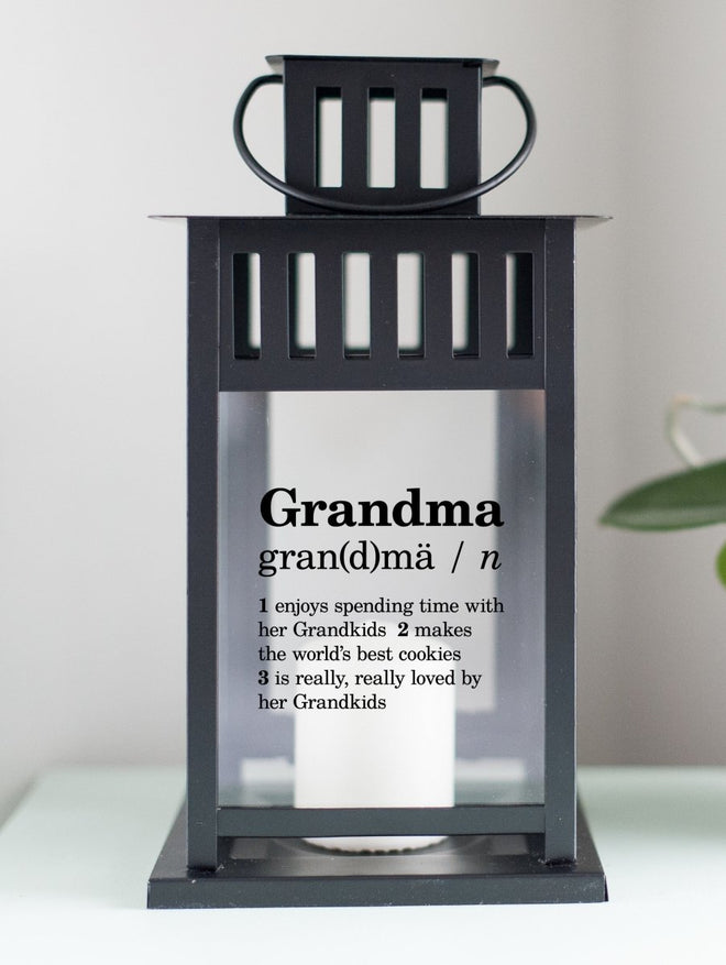 Grandma Lantern - Black | Farmhouse World