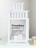 Grandma Lantern - White | Farmhouse World