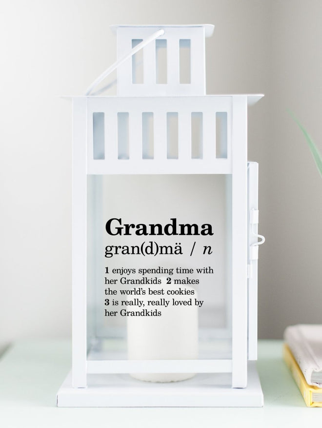 Grandma Lantern - White | Farmhouse World