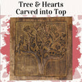 Hand-Carved "Tree of Love" Box | Farmhouse World