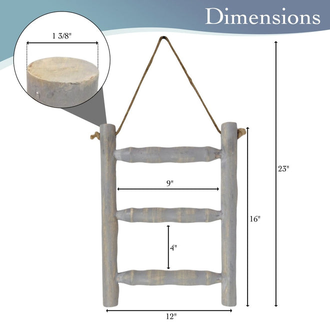 Hanging Ladder Towel Rack | Farmhouse World