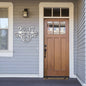 Initial Monogram Address Metal Sign | Farmhouse World