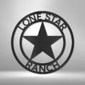 Lone Star Personalized Steel Sign | Farmhouse World