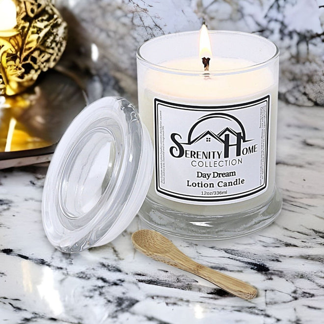 Massage Lotion Candle Infused with Essential Oils | Farmhouse World
