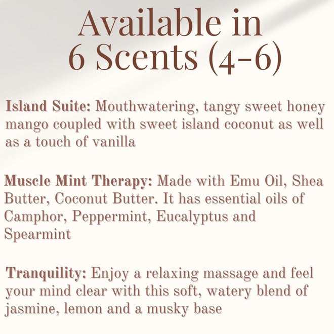 Massage Lotion Candle Infused with Essential Oils | Farmhouse World