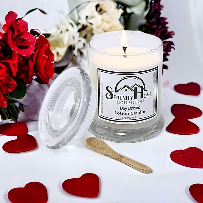 Massage Lotion Candle Infused with Essential Oils | Farmhouse World