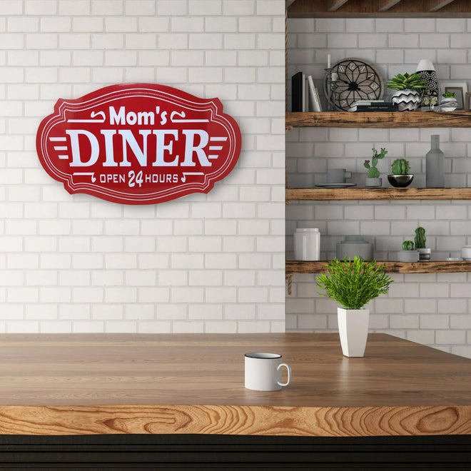 Mom's Diner Sign | Farmhouse World