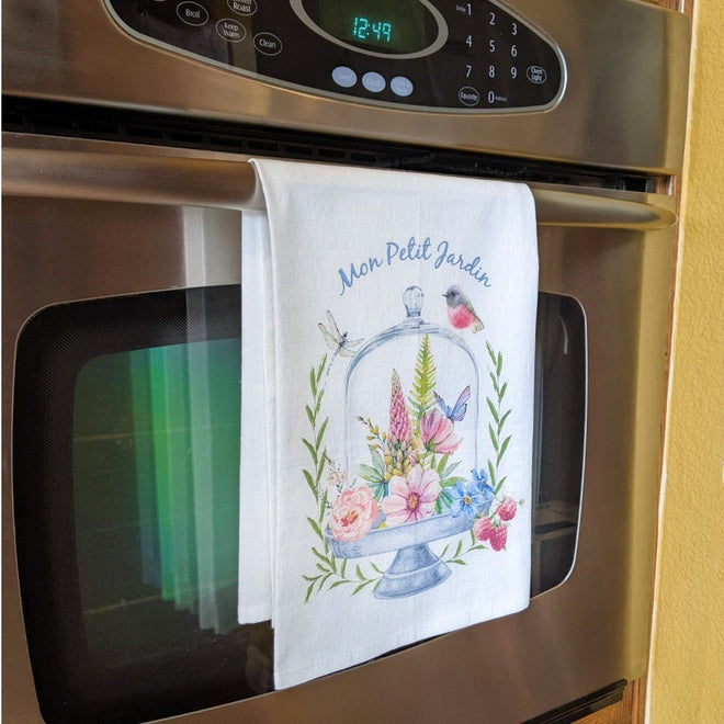 Mon Petit Jardin Little Garden Tea Towel | Farmhouse World
