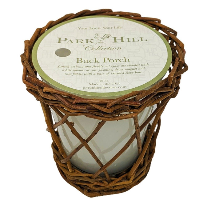 Park Hill Candle Back Porch Scent 12oz | Farmhouse World
