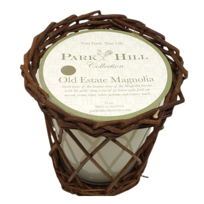 Park Hill Candle Old Estate Magnolia Scent 12oz | Farmhouse World