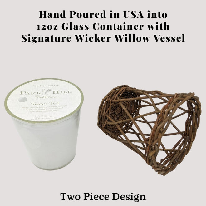 Park Hill Candle Sweet Tea Scent 12oz | Farmhouse World