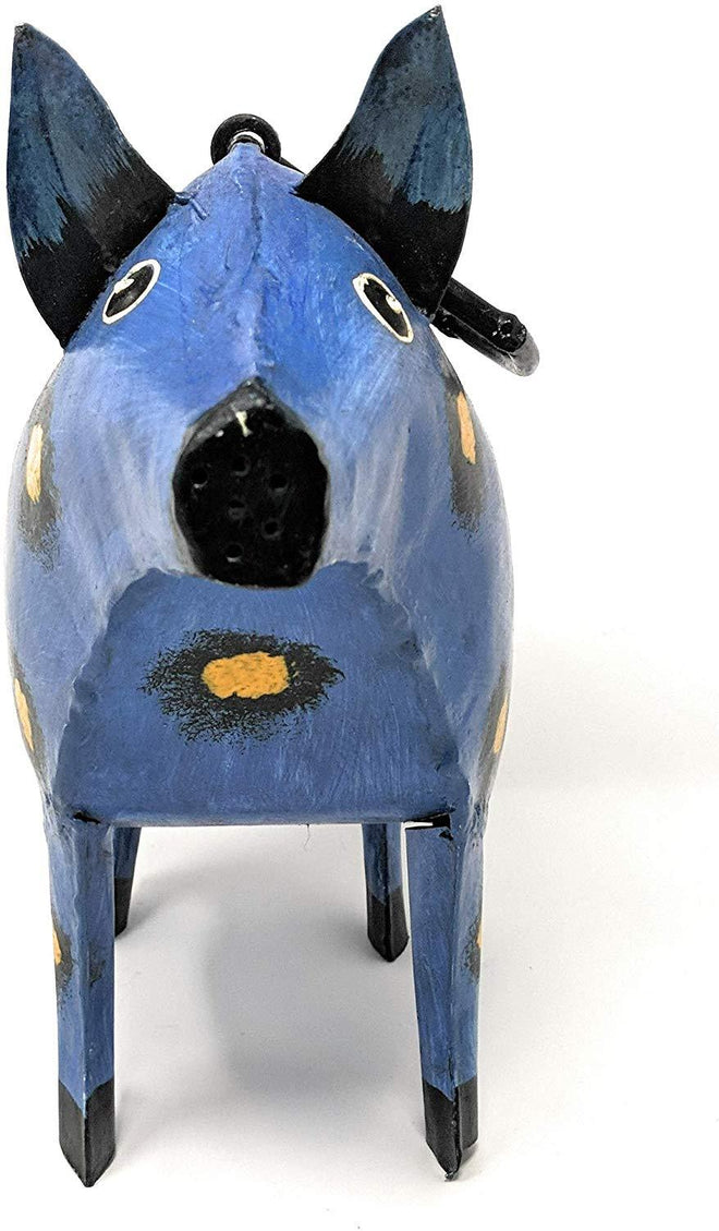 Patches the Blue Pig Watering Can for Indoor or Outdoor Use | Farmhouse World