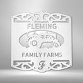 Personalized Classic Tractor Metal Sign | Farmhouse World