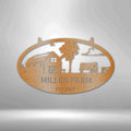 Personalized Farmstead Metal Sign | Farmhouse World