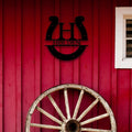 Personalized Horseshoe Sign | Farmhouse World