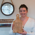 Personalized Recipe Bamboo Cutting Board 13.5" x 7" | Farmhouse World