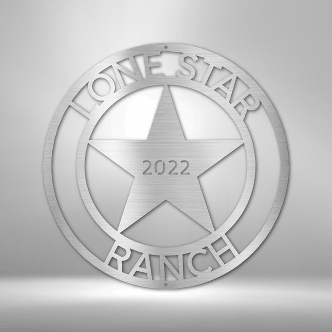 Personalized Star Decor Sign | Farmhouse World