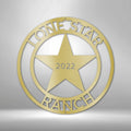 Personalized Star Decor Sign | Farmhouse World